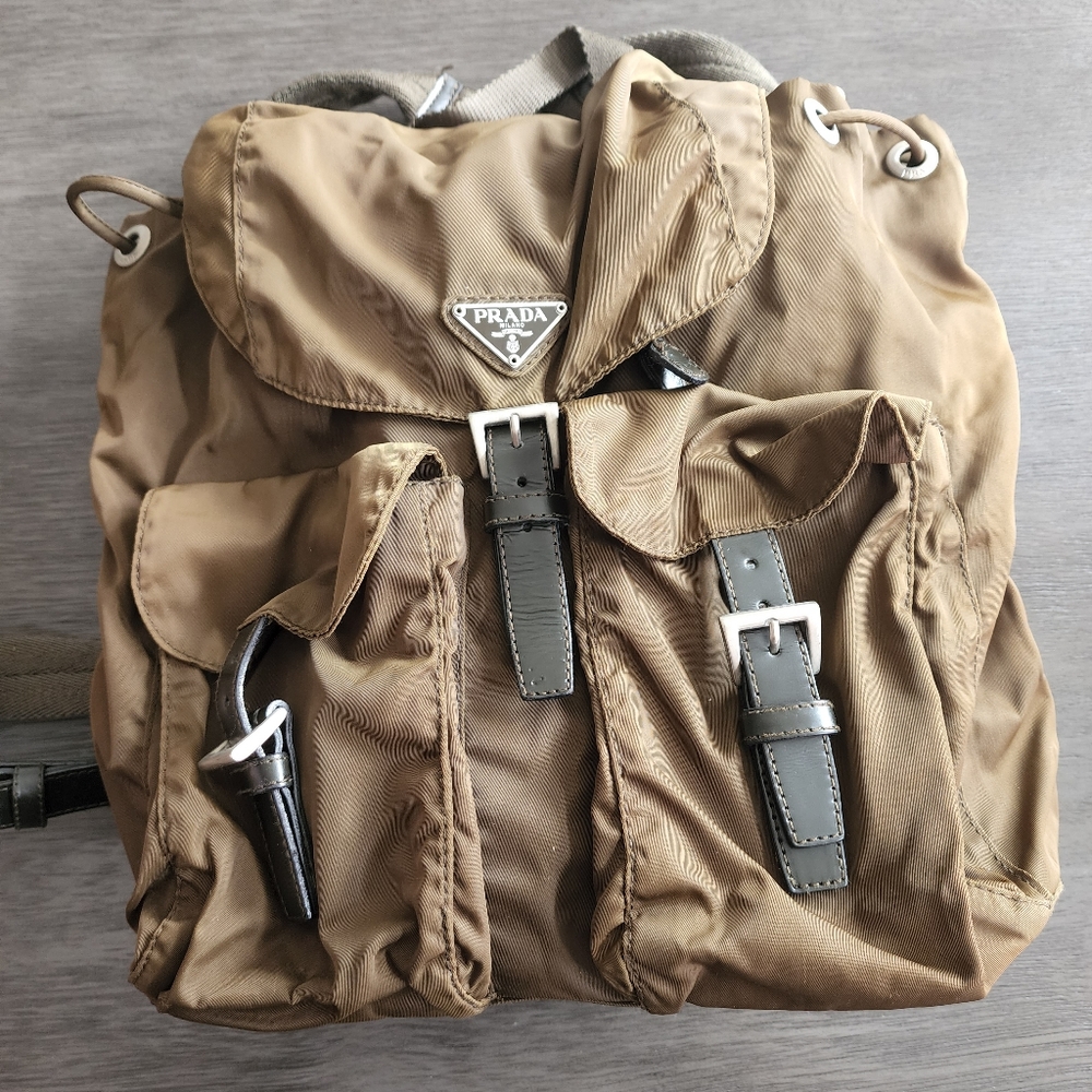 SOLD Prada medium nylon backpack